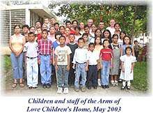 Arms of Love Children's Home in Nicaragua - Click for info