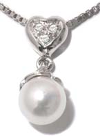 Ladies' Necklace in White 18-karat Gold