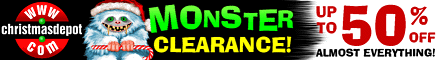 Christmas Sale! Shop at the largest Christmas Store on the internet for Xmas gifts up to 50% off!